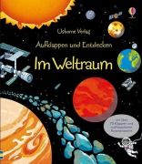 Cover-Bild zum Titel 'Aufklappen und Entdecken: Im Weltraum' von 'Rob Lloyd Jones'