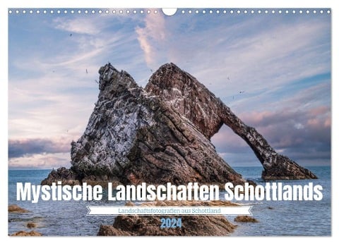Mystische Landschaften Schottlands (Wandkalender 2024 DIN A3 quer), CALVENDO Monatskalender - Mario Koch Fotografie