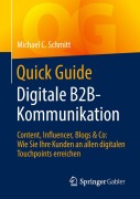 Cover-Bild zum Titel 'Quick Guide Digitale B2B-Kommunikation' von 'Michael C. Schmitt'
