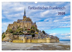 Cover-Bild zum Titel 'Faszination Frankreich (Wandkalender 2026 DIN A3 quer), CALVENDO Monatskalender' von 'Konstanze Junghanns'