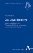Cover-Bild zum Titel 'Das Unvordenkliche' von 'Alexander Bilda'