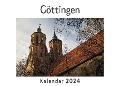Cover-Bild zum Titel 'Göttingen (Wandkalender 2024, Kalender DIN A4 quer, Monatskalender im Querformat mit Kalendarium, Das perfekte Geschenk)' von 'Anna Müller'
