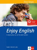 Cover-Bild zum Titel 'Let's Enjoy English First Steps - Hybrid Edition allango' von ''