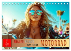 Frauen Power Motorrad (Tischkalender 2026 DIN A5 quer), CALVENDO Monatskalender - Peter Roder