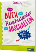 Cover-Bild zum Titel 'Mein Buch zum Reinkritzeln und Abschalten - mit genialen Tipps' von 'Bettina Domzalski'