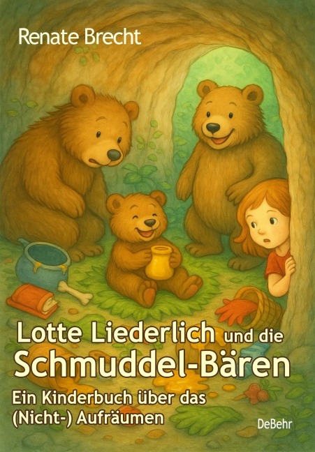 Lotte Liederlich und die Schmuddel-Bären - Ein Kinderbuch über das (Nicht-) Aufräumen - Renate Brecht