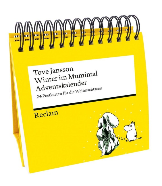 Winter im Mumintal. 24 Postkarten für die Weihnachtszeit (Advents-Postkartenaufsteller) - Tove Jansson