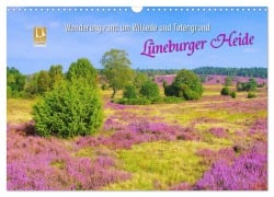 Cover-Bild zum Titel 'Lüneburger Heide - Wanderung rund um Wilsede und Totengrund (Wandkalender 2026 DIN A3 quer), CALVENDO Monatskalender' von 'LianeM LianeM'