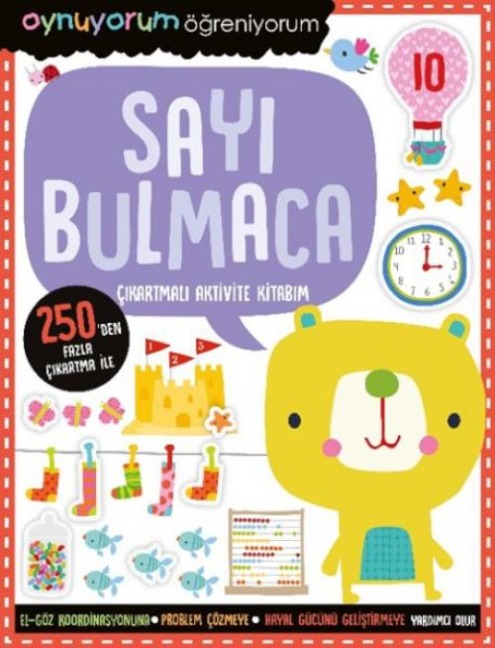 Sayi Bulmaca Cikartmali Aktivite Kitabim - Kolektif