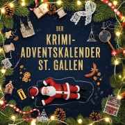Cover-Bild zum Titel 'Der Krimi-Adventskalender St. Gallen' von 'Julia Krause'