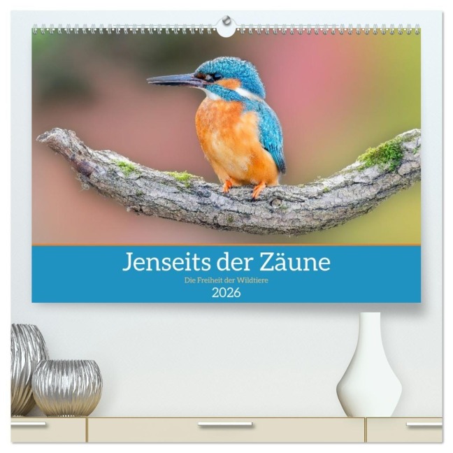 Jenseits der Zäune (hochwertiger Premium Wandkalender 2026 DIN A2 quer), Kunstdruck in Hochglanz - Jennifer Hetzel