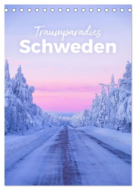 Traumparadies Schweden (Tischkalender 2026 DIN A5 hoch), CALVENDO Monatskalender - M. Scott