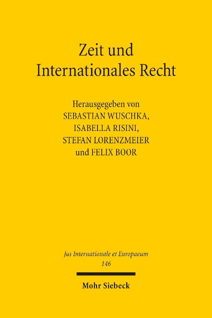 Zeit und Internationales Recht - 