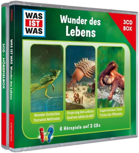 Was Ist Was 3-CD Hörspielbox Vol.10 - Leben - Was Ist Was