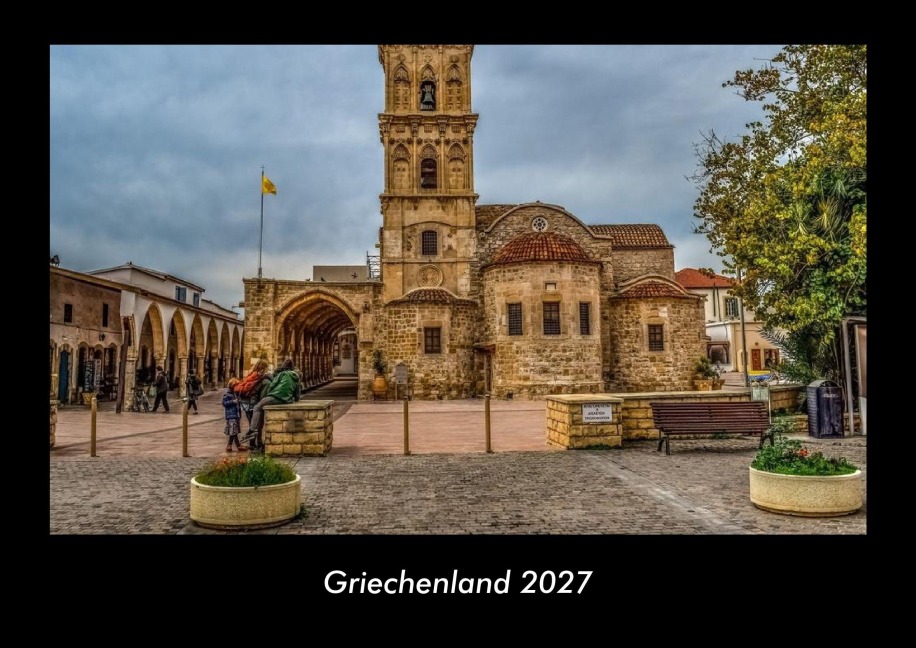 Griechenland 2027 Fotokalender DIN A3 - Tobias Becker