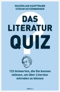 Cover-Bild zum Titel 'Das Literatur-Quiz' von 'Maximilian Hauptmann, Stefan Kutzenberger'