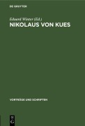 Cover-Bild zum Titel 'Nikolaus von Kues' von ''