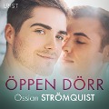Cover-Bild zum Titel 'Öppen dörr - erotisk novell' von 'Ossian Strömquist'