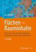 Cover-Bild zum Titel 'Flächen - Rauminhalte' von 'Bert Bielefeld'