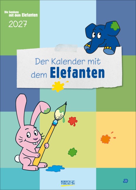 Der Kalender mit dem Elefanten 2027 - 