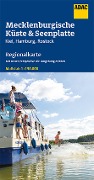 Cover-Bild zum Titel 'ADAC Regionalkarte Deutschland Blatt 2 Mecklenburgische Küste und Seenplatte' von ''