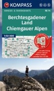 Cover-Bild zum Titel 'KOMPASS Wanderkarte 14 Berchtesgadener Land, Chiemgauer Alpen 1:50.000' von ''