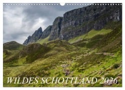 Wildes Schottland 2026 (Wandkalender 2026 DIN A3 quer), CALVENDO Monatskalender - Katja Jentschura