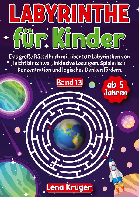 Labyrinthe für Kinder ab 5 Jahren - Band 13 - Lena Krüger