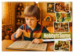 Cover-Bild zum Titel 'Hobbyträume - Einblicke in Freizeit und Hobbys von den 50ern bis 80ern (Wandkalender 2026 DIN A3 quer), CALVENDO Monatskalender' von 'Fred Schimak'