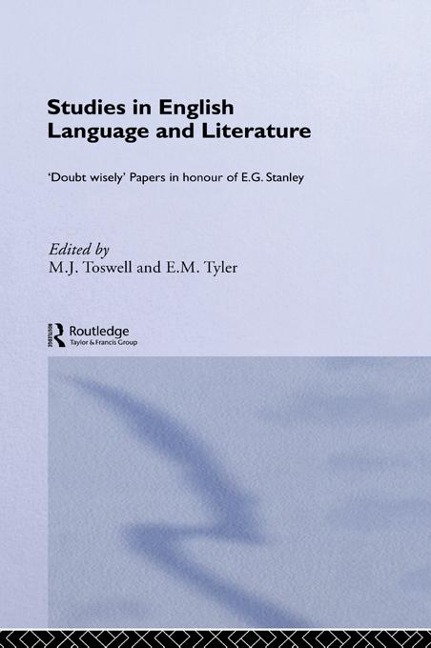 Studies in English Language and Literature - 