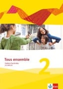 Cover-Bild zum Titel 'Tous ensemble 2. Cahier d'activités mit Audios 2. Lernjahr' von ''