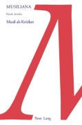 Cover-Bild zum Titel 'Musil als Kritiker' von 'Nicole Streitler'