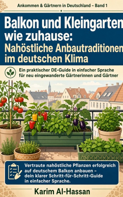 Balkon und Kleingarten wie zuhause: Nahöstliche Anbautraditionen im deutschen Klima - Karim Al-Hassan
