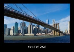 Cover-Bild zum Titel 'New York 2025 Fotokalender DIN A3' von 'Tobias Becker'