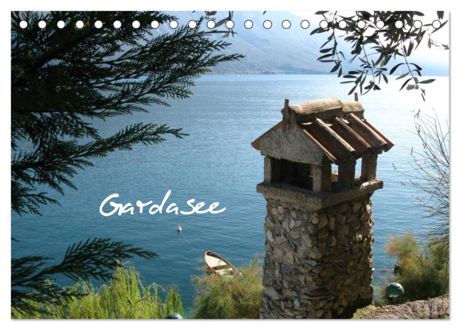 Gardasee (Tischkalender 2026 DIN A5 quer), CALVENDO Monatskalender - Gaby Rottmann