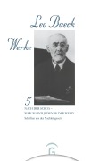Cover-Bild zum Titel 'Nach der Schoa - Warum sind Juden in der Welt?' von 'Leo Baeck'