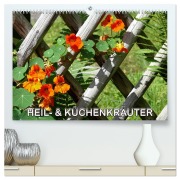 Cover-Bild zum Titel 'Heil- und Küchenkräuter (hochwertiger Premium Wandkalender 2026 DIN A2 quer), Kunstdruck in Hochglanz' von 'Bildagentur Geduldig'