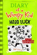 Cover-Bild zum Titel 'Hard Luck (Diary of a Wimpy Kid #8)' von 'Jeff Kinney'