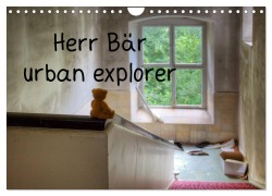 Cover-Bild zum Titel 'Herr Bär urban explorer (Wandkalender 2026 DIN A4 quer), CALVENDO Monatskalender' von 'Oliver Buchmann'