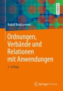 Cover-Bild zum Titel 'Ordnungen, Verbände und Relationen mit Anwendungen' von 'Rudolf Berghammer'