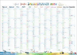Cover-Bild zum Titel 'Helme Heine: Tafelkalender A3 2026' von ''