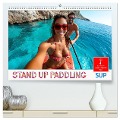 Stand up paddling - SUP (hochwertiger Premium Wandkalender 2025 DIN A2 quer), Kunstdruck in Hochglanz - Peter Roder