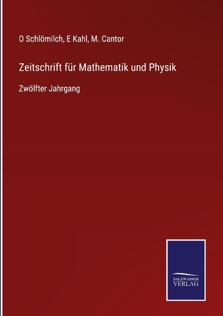 Zeitschrift für Mathematik und Physik - 