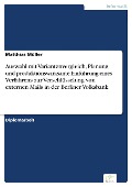 Auswahl mit Variantenvergleich, Planung und produktionswirksame Einführung eines Verfahrens zur Verschlüsselung von externen Mails in der Berliner Volksbank - Matthias Müller