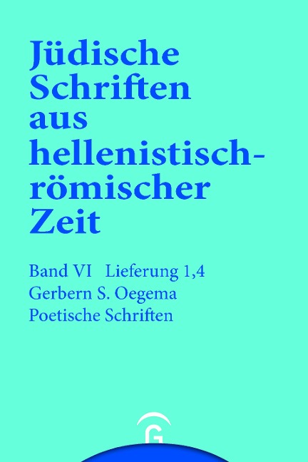 Poetische Schriften - Gerbern S. Oegema