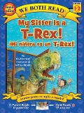 Cover-Bild zum Titel 'My Sitter Is a T-Rex! / Mi Ninera Es Un T-Rex!' von 'Paul Orshoski'