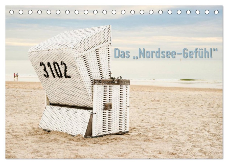 Das "Nordsee-Gefühl" (Tischkalender 2026 DIN A5 quer), CALVENDO Monatskalender - Ralf Wilken