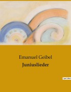Cover-Bild zum Titel 'Juniuslieder' von 'Emanuel Geibel'