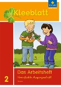 Kleeblatt. Das Sprachbuch 2. Arbeitsheft 1/2 + Beilage Wörterkasten. Bayern - 