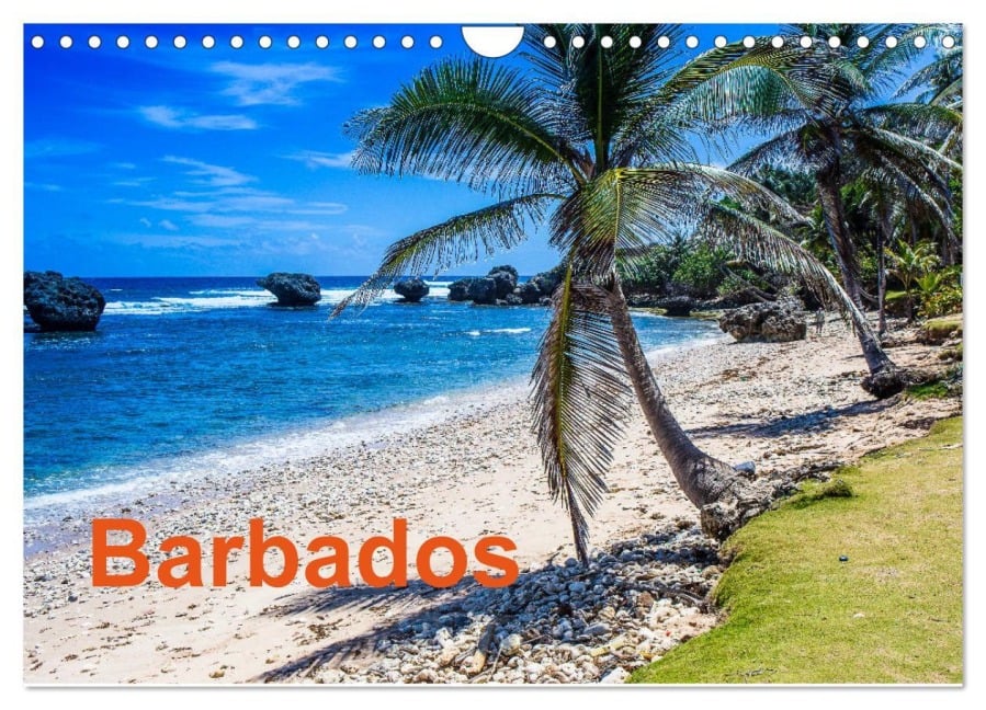 Barbados (Wandkalender 2025 DIN A4 quer), CALVENDO Monatskalender - Volker Krahn